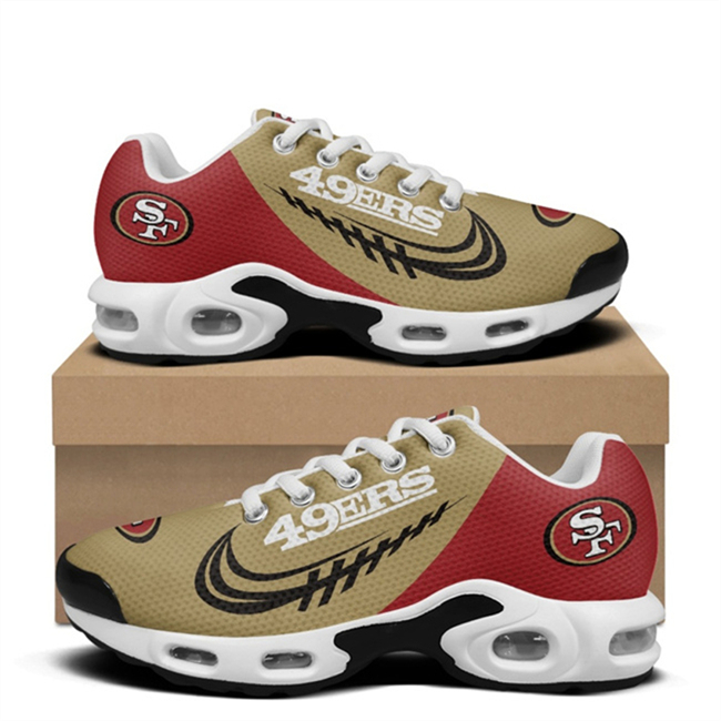 Women's San Francisco 49ers Air TN Sports Shoes/Sneakers 004